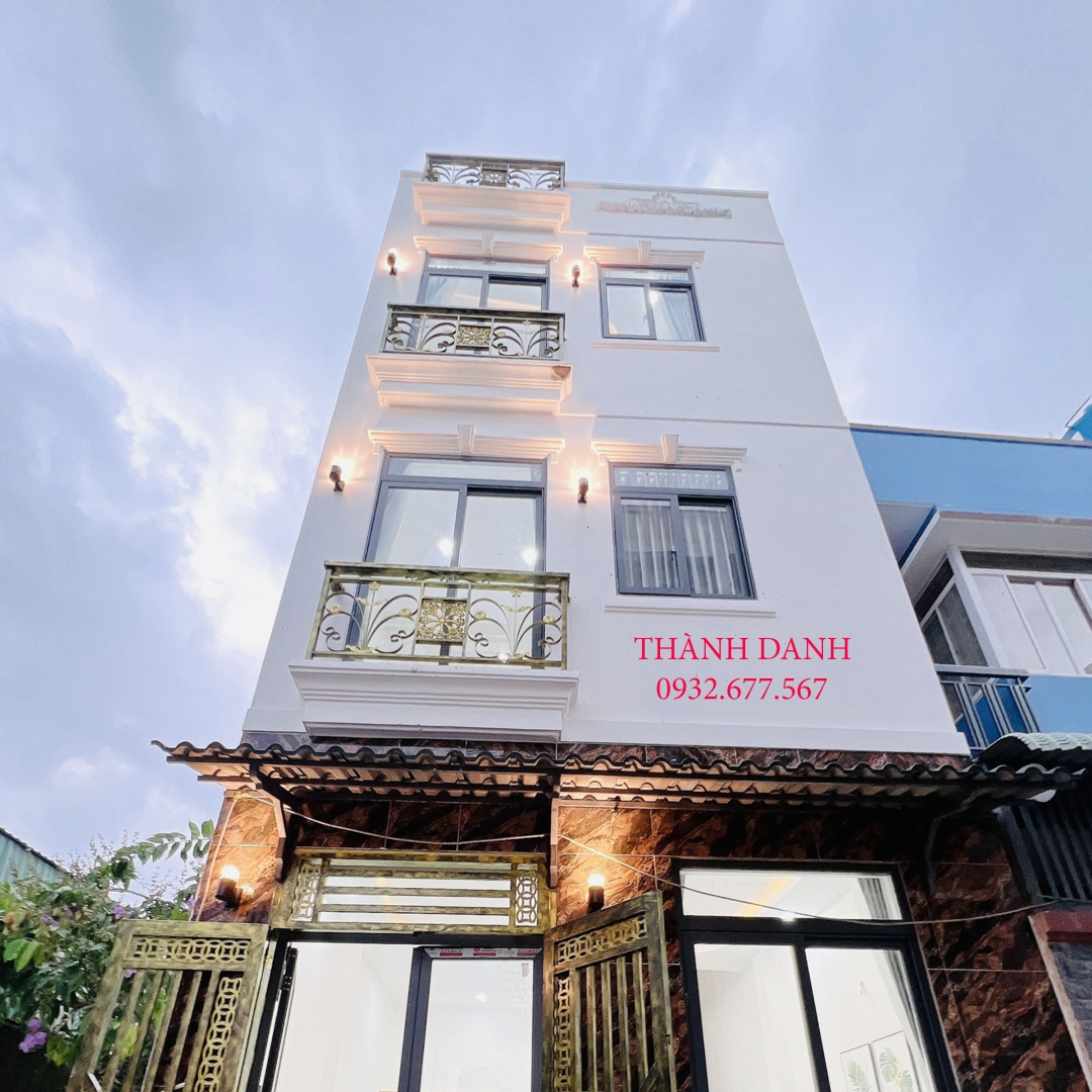 Bán Nhà Bình Tân Sổ Hồng Riêng -4 Tầng Đúc Mới Xây 2.55 Tỷ 