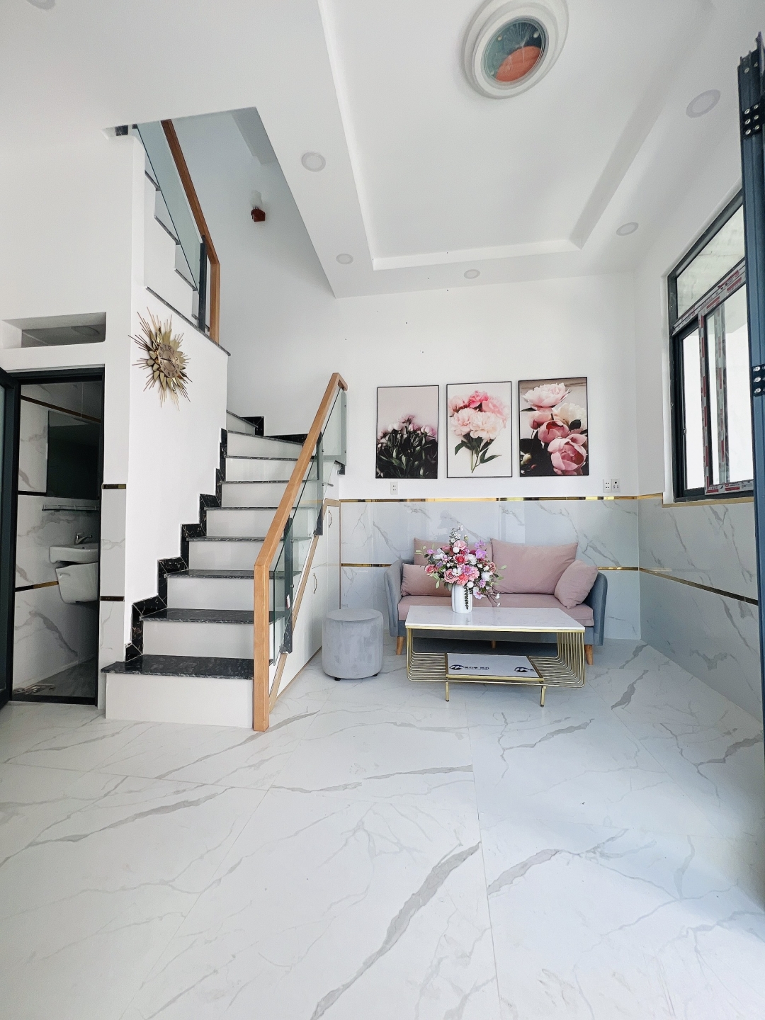 Nhà mới xây 1 trệt 2 lầu sân thượng Nguyễn Thị Tú, Bình Tân